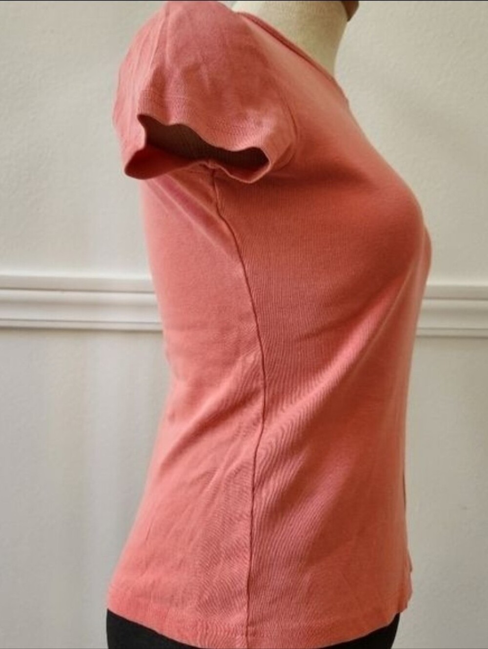 4h agoTommy Hilfiger Coral Pink Short Sleeve T-Shirt - Picture 4 of 8
